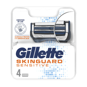 GILLETTE SKINGUARD SENSITIVE RASIERKLINGEN 4ER