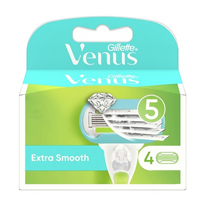 GILLETTE VENUS EXTRA SMOOTH RASIERKLINGEN 4ER
