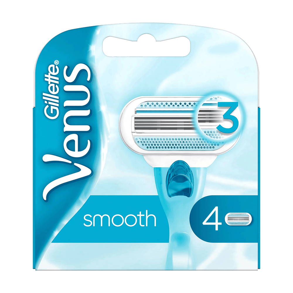 GILLETTE VENUS SMOOTH RASIERKLINGEN 4ER