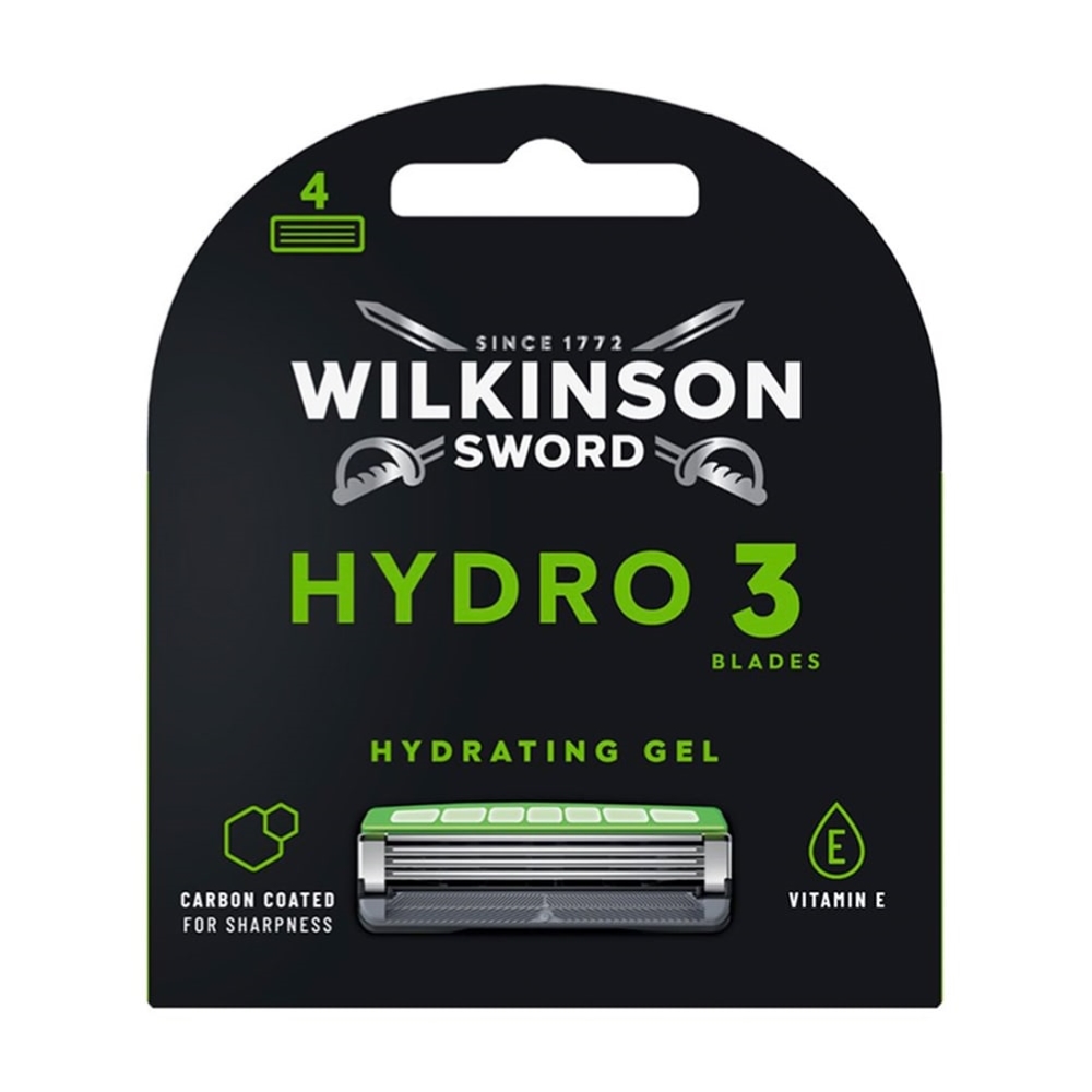 WILKINSON SWORD HYDRO 3 RASIERKLINGEN 4ER