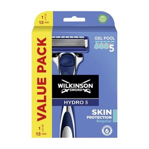 WILKINSON SWORD HYDRO 5 SKIN PROTECTION REGULAR RASIERER + 13 ERSATZKLINGEN