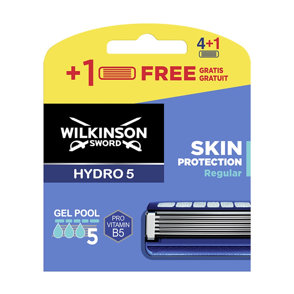 WILKINSON SWORD HYDRO 5 SKIN PROTECTION REGULAR RASIERKLINGEN 4+1