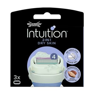WILKINSON SWORD INTUITION DRY SKIN RASIERKLINGEN 3ER