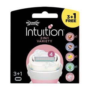 WILKINSON SWORD INTUITION VARIETY RASIERKLINGEN 3+1