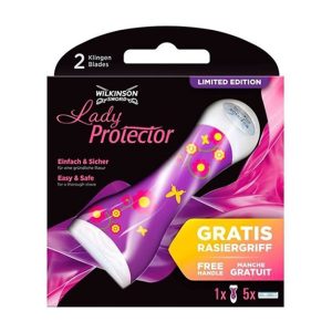 WILKINSON SWORD LADY PROTECTOR RASIERER + 5 ERSATZKLINGEN
