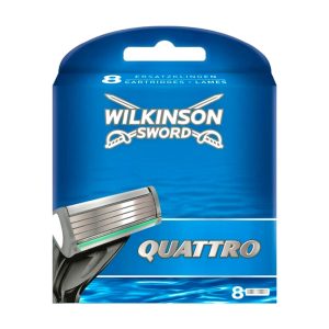 WILKINSON SWORD QUATTRO PLUS RASIERKLINGEN 8ER