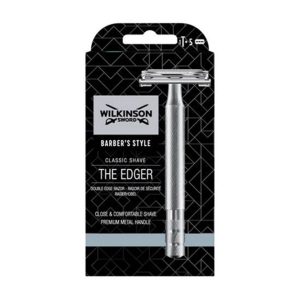 WILKINSON SWORD VINTAGE CLASSIC DOUBLE EDGE RASIERHOBEL + 5 ERSATZKLINGEN
